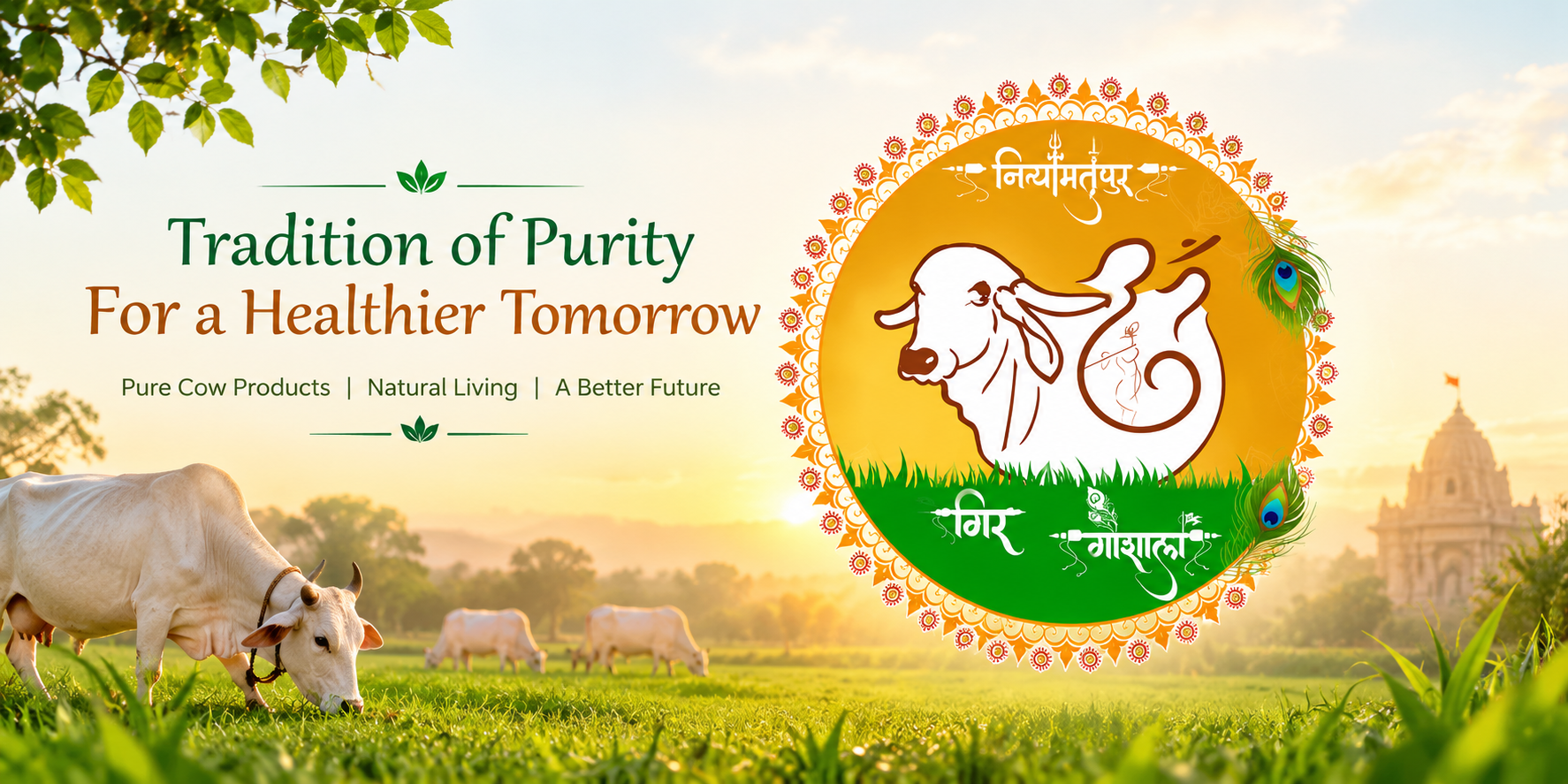 Niyamatpur Gir Goshala - Tradition of Purity and Pastoral Care